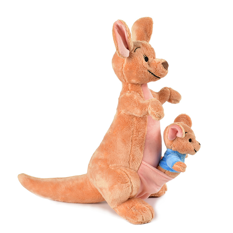 (image for) Kanga & Roo Plush Set – Winnie the Pooh Kangaroo Stuffed Animal